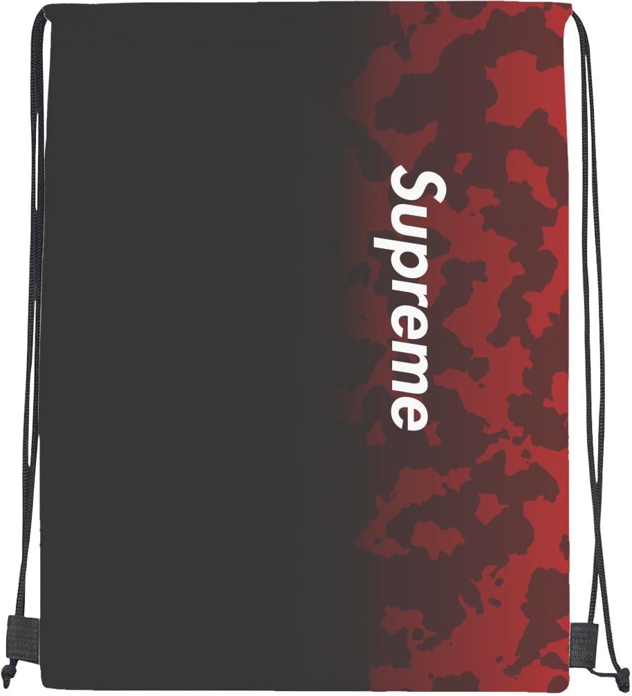 Мішок спортивний Supreme Камуфляж Червоний (20298693)