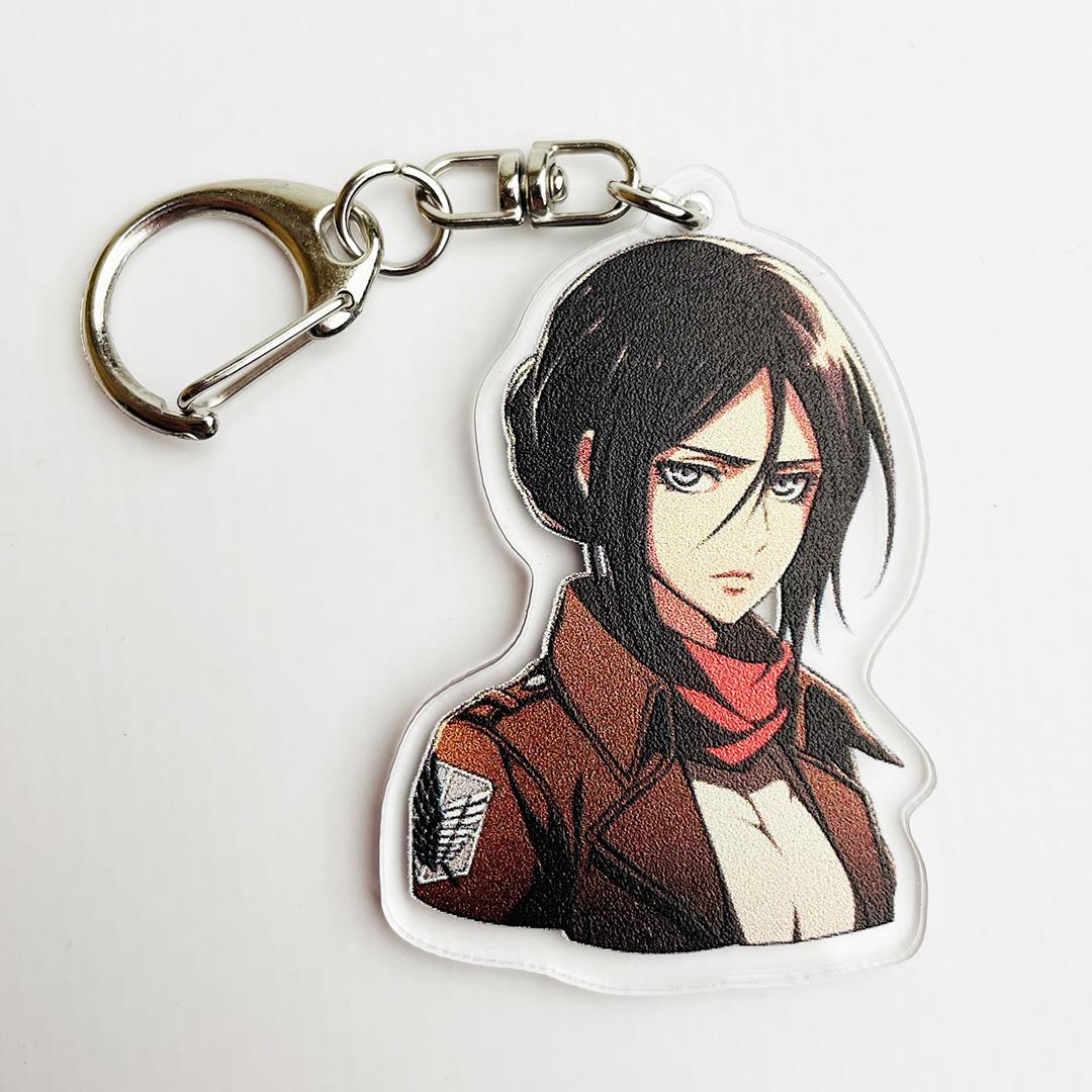 Брелок акриловий Attack on Titan Mikasa Ackerman