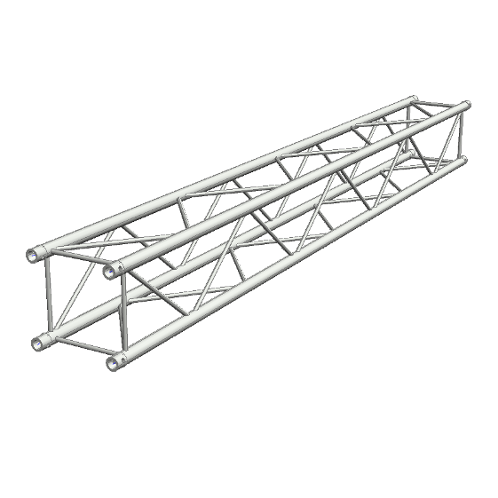 Ферма декоративная АЛВИСС алюминиевая 220х220х2000 мм (D20QB)