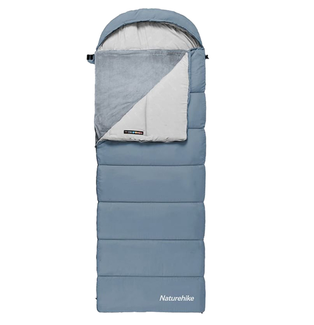 Спальный мешок с подогревом Naturehike BE400 CNK2300SD021 правый Серый (6976507667319) Спальный мешок с подогревом Naturehike BE400 CNK2300SD021 правый Серый (6976507667319)