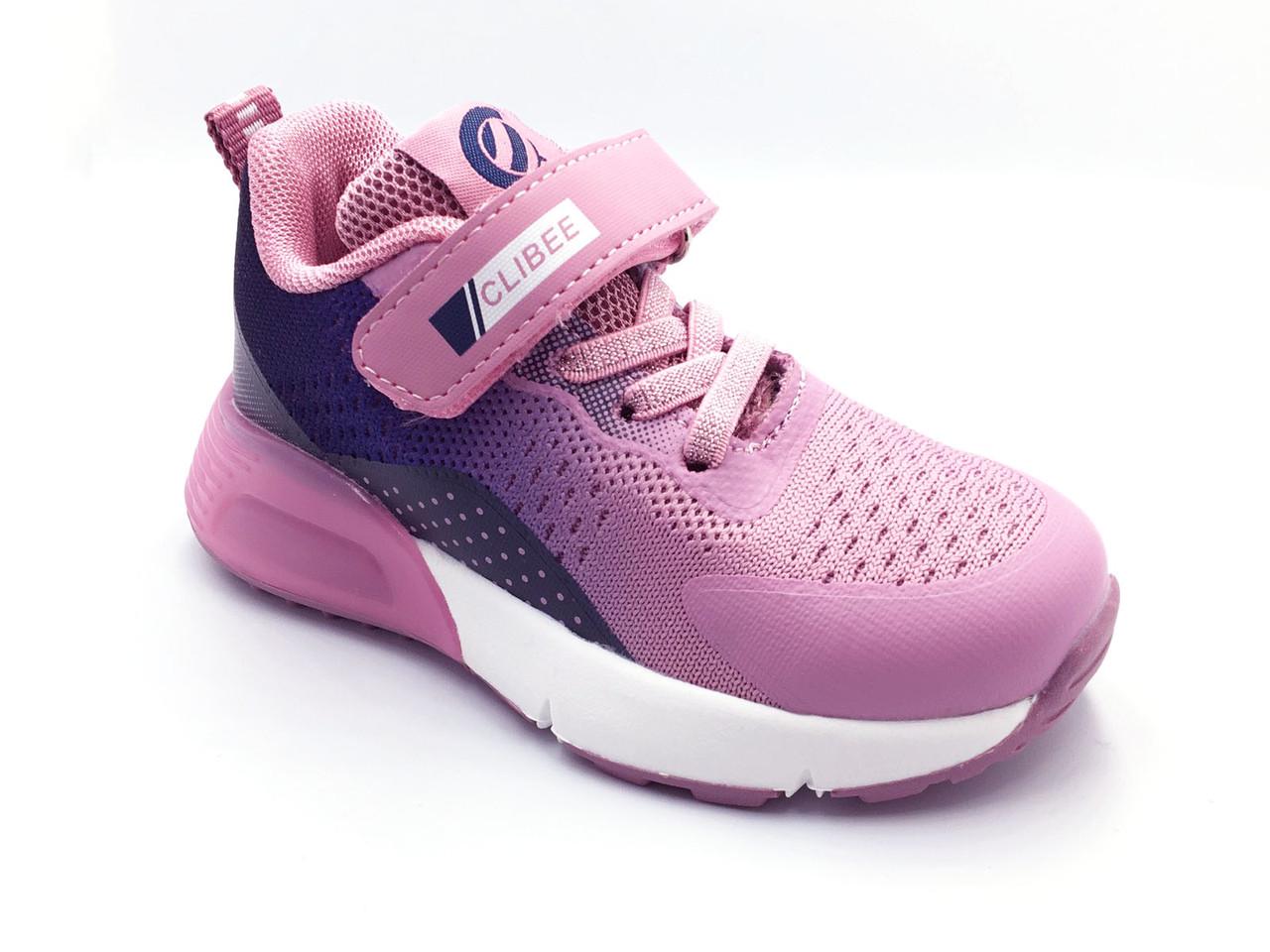 Кроссовки для девочек Clibee F201b/25 р. 25 Сиреневый
