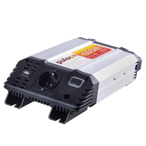 Автомобильный инвертор PULSO ISU- 620 12V-220V 600W USB-5V 2A