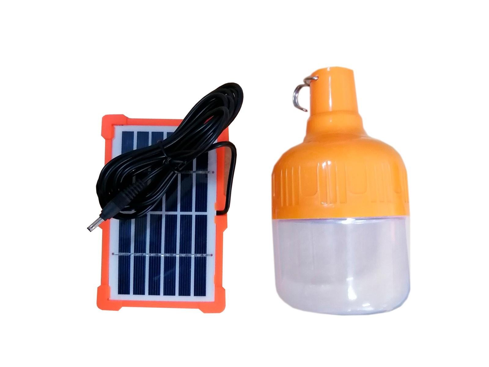 Лампа для кемпинга Golden Road GR 010 с солнечной панелью Оранжевый