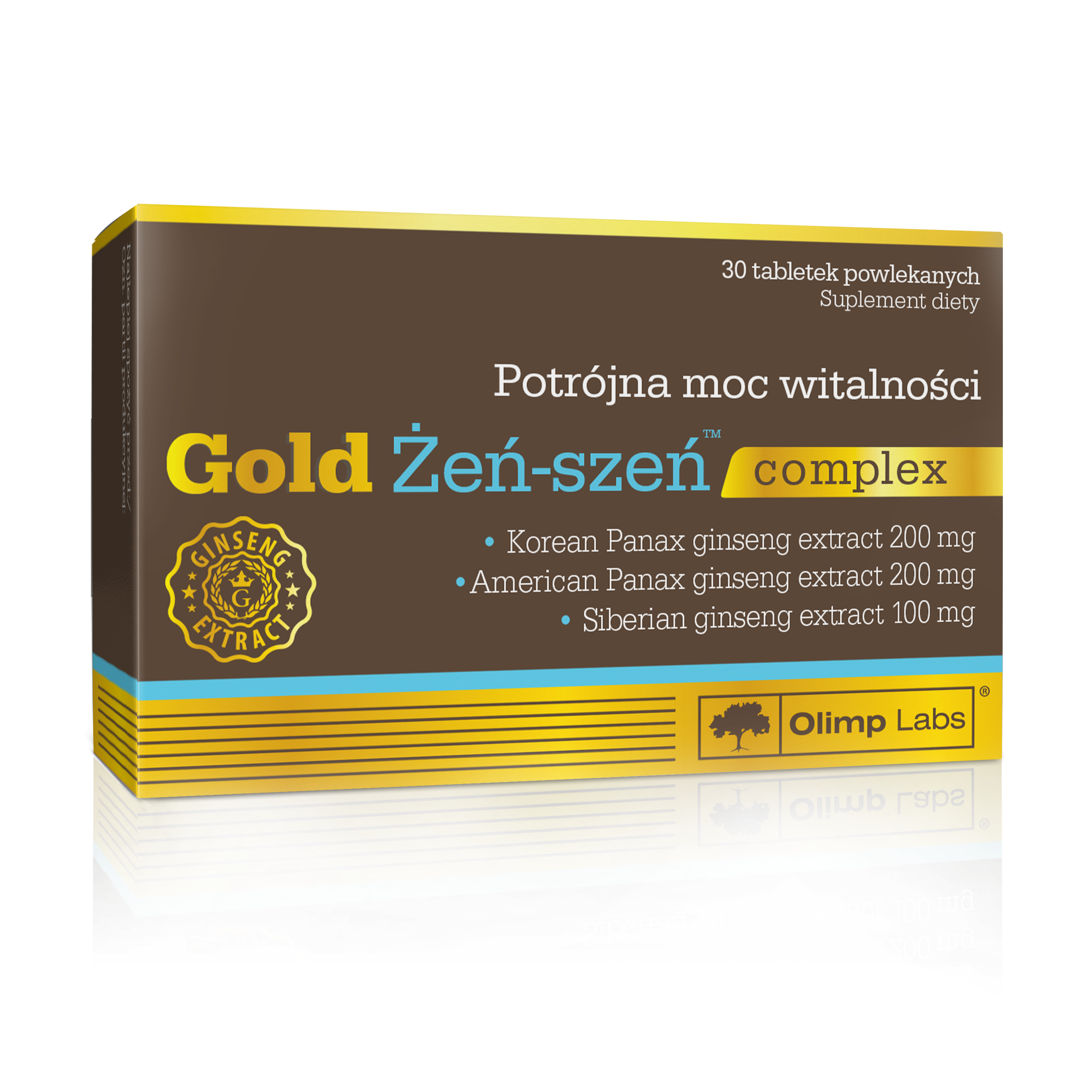Витамины Olimp Gold Zen-Szen Complex экстракт женьшеня и черного перца 30 tabs