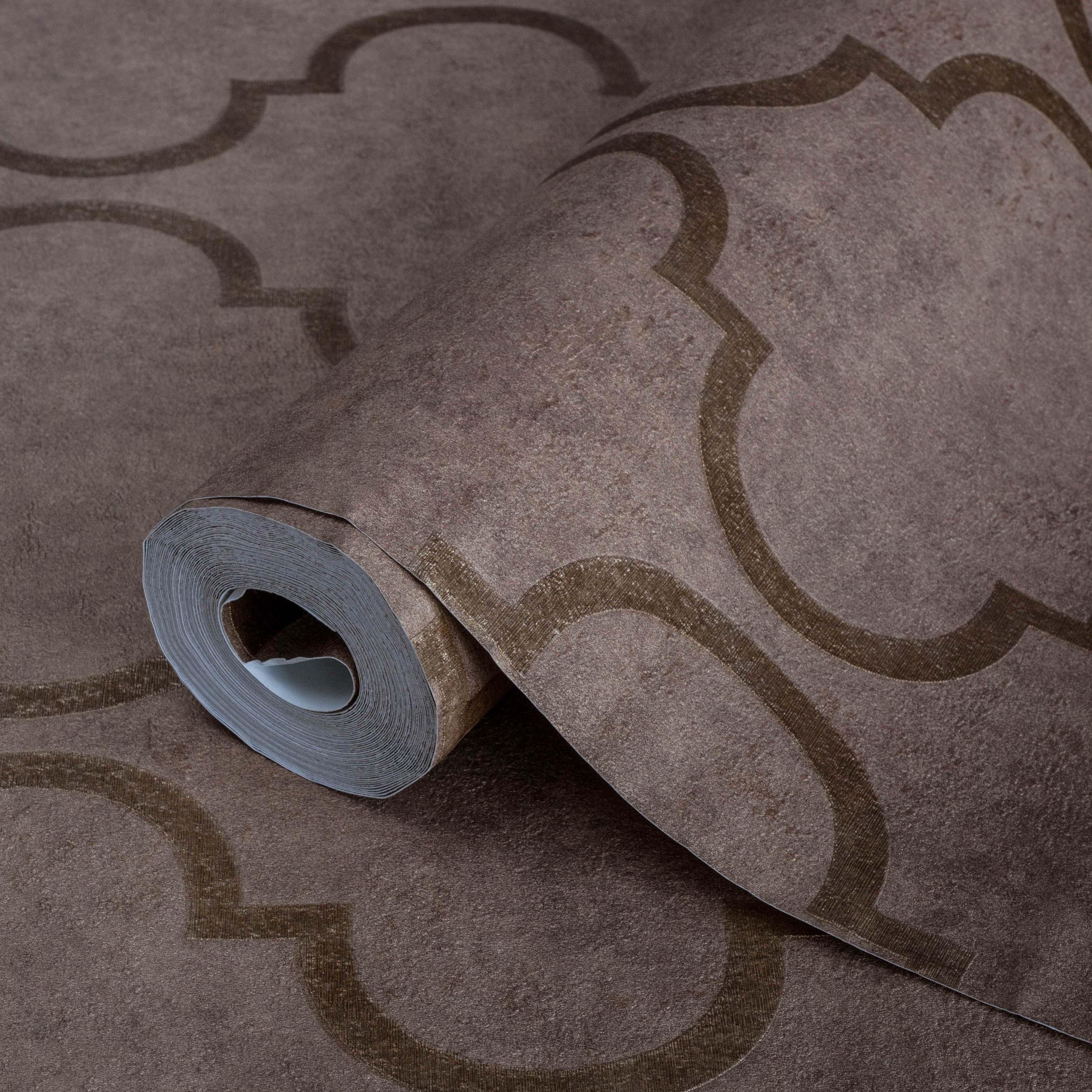 Обои виниловые AdaWall Indigo с восточным орнаментом на флизелиновой основе (4703-4)