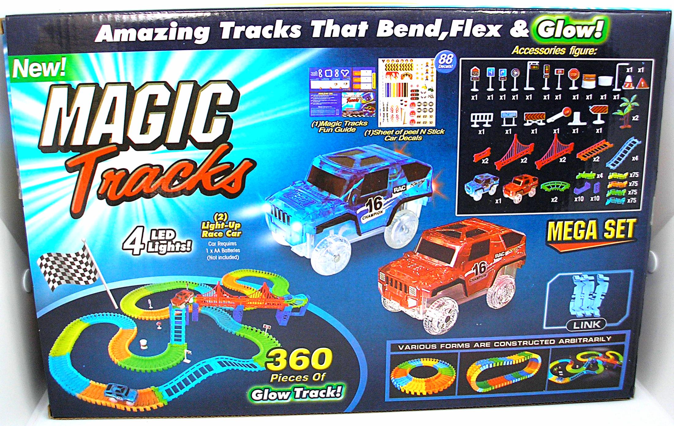 Дорога-трек Magic Tracks 360 деталей и две машинки (10665089)