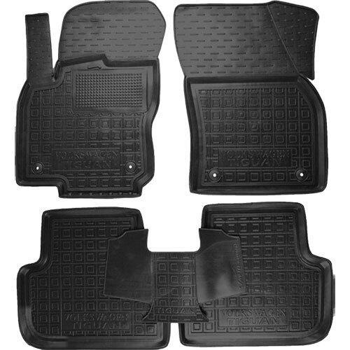 Коврики автомобильные AVTO-Gumm Volkswagen Tiguan II 15- Черный (11587)