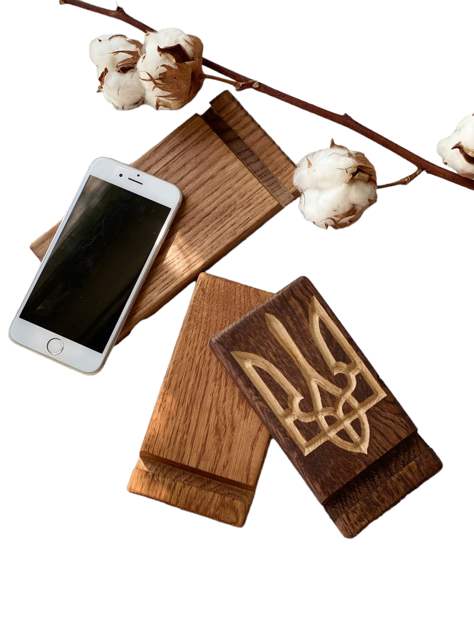 Подставка под телефон/планшет/смартфон из дерева (ППТ_1) - фото 6 Подставка под телефон/планшет/смартфон из дерева (ППТ_1) - фото 6