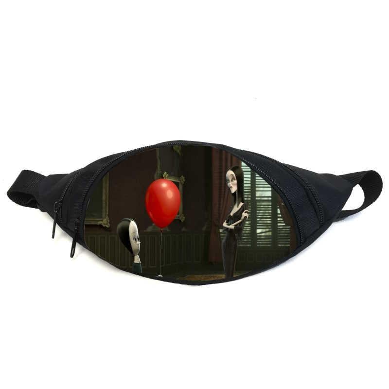 Поясна сумка-бананка Cappuchino toys Венздей GB Wednesday02 Чорний (2072346213) Поясна сумка-бананка Cappuchino toys Венздей GB Wednesday02 Чорний (2072346213)