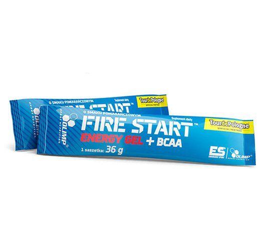 Энергетический гель из ВСАА Olimp Nutrition Fire Start Energy Gel+BCAA 36г Апельсин (16283006)