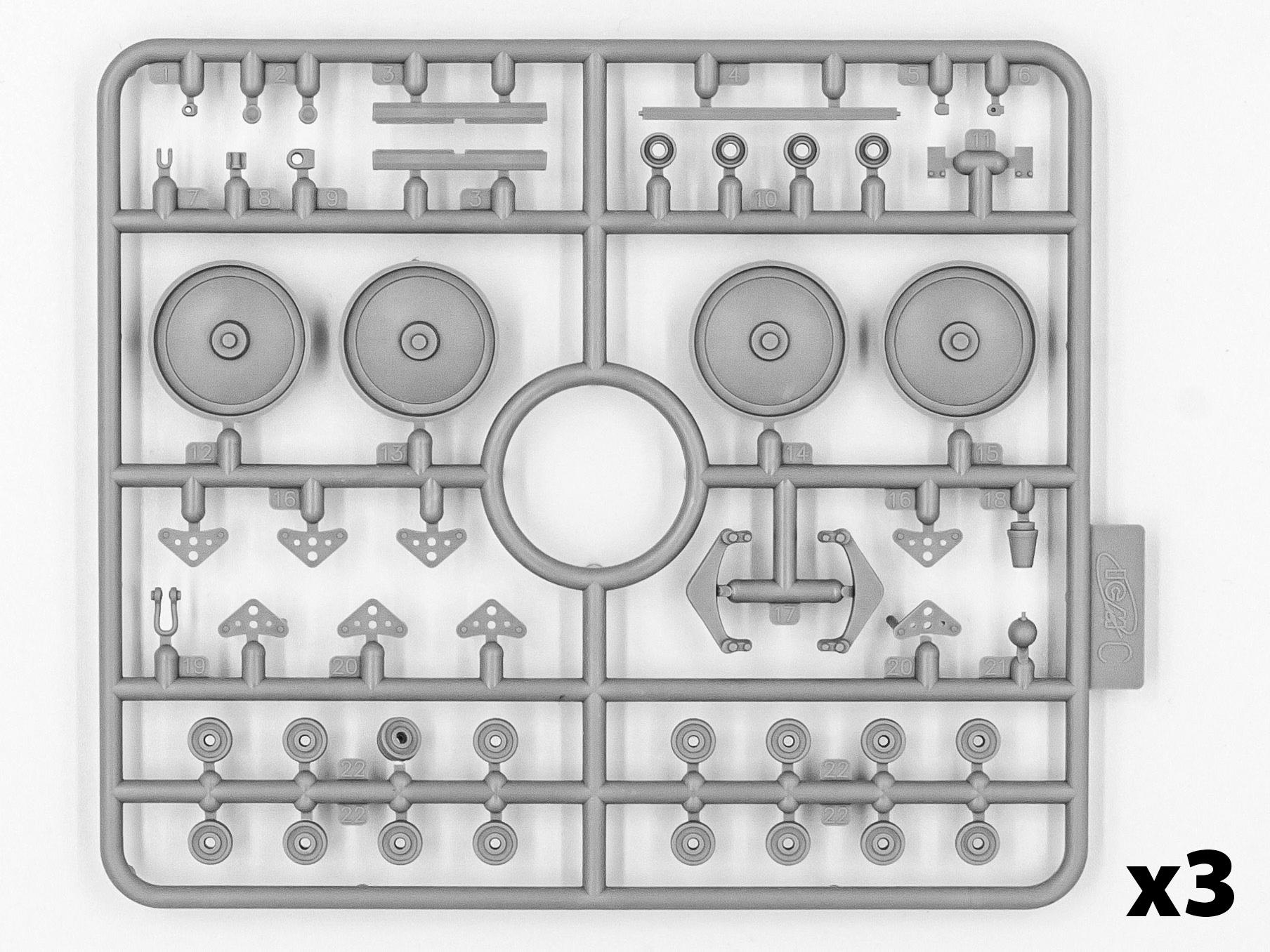 Сборная модель ICM Leichttraktor Rheinmetall 1930 немецкий танк (35330) - фото 3