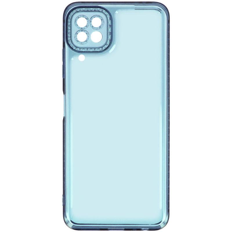 Протиударний Чохол TPU Starfall Clear для Samsung Galaxy A12 Блакитний