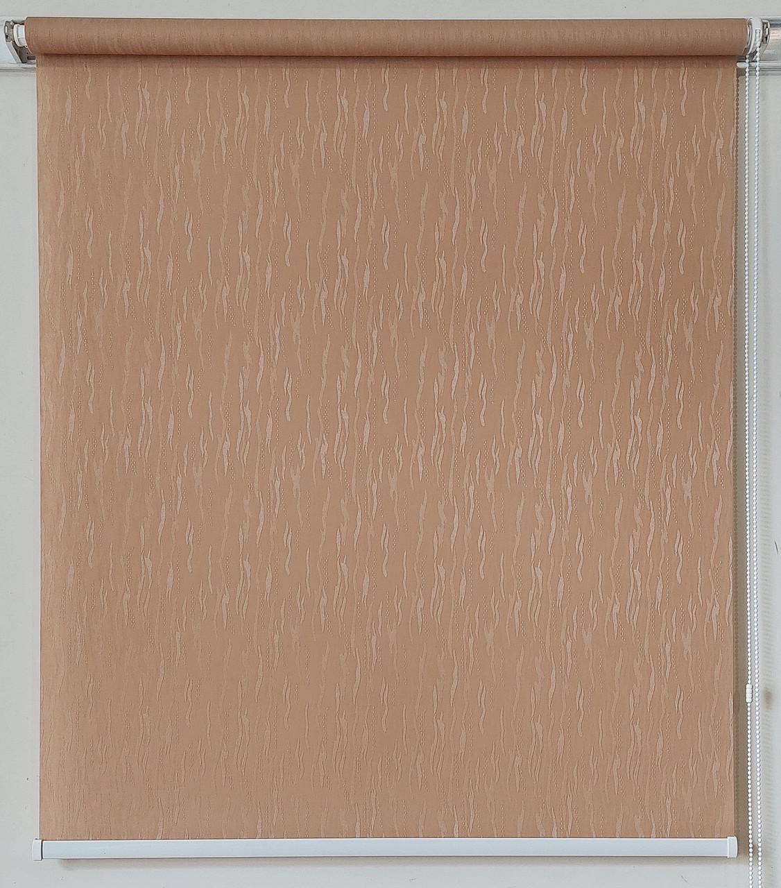 Рулонная штора Miranda Лазурь 77,5х180 см Какао (АН-2076-78)