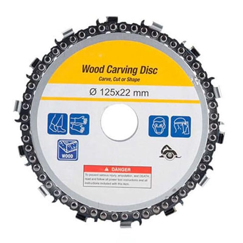 Диск пиляльний ланцюговий для дерева 125х22 мм 14 ланок (id_1282)