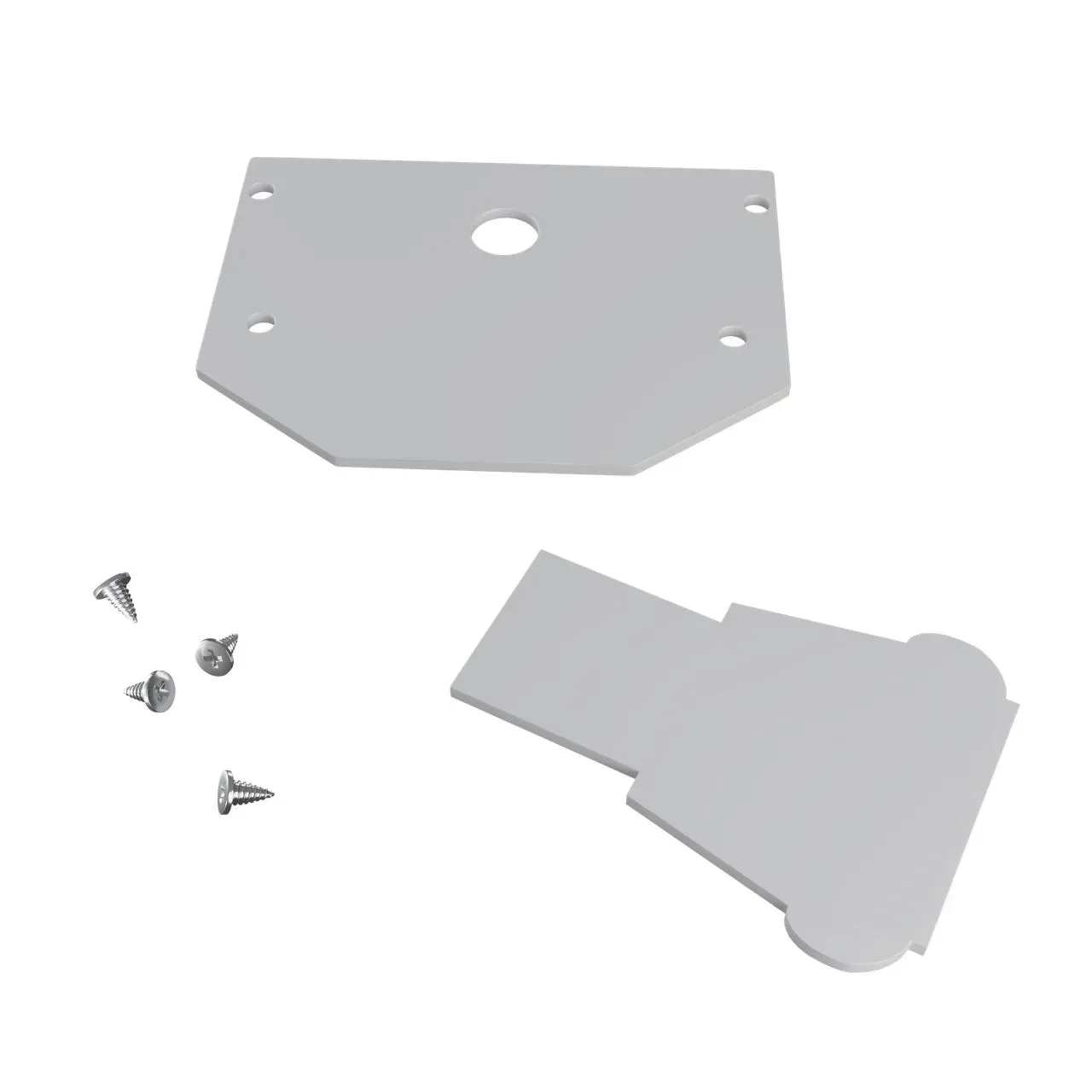 Комплект заглушек OL35 48V для базового профиля к натяжному потолку Белый (33003705)