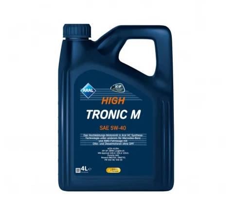 Моторное масло ARAL Hightronic M A3/B4 SP 5W-40 4 л (154FE8)