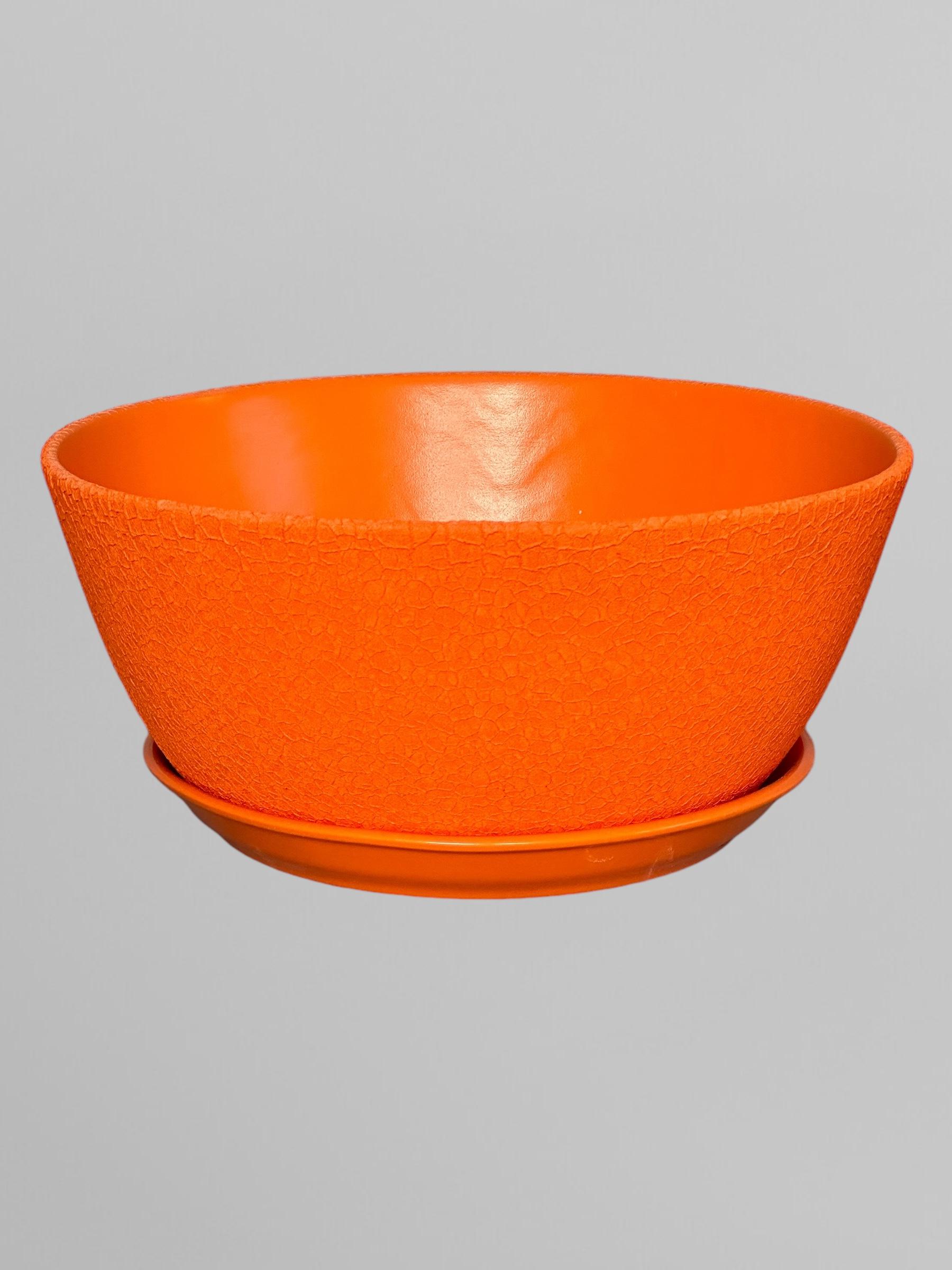 Горщик для квітів керамічний Бонсайниця шовк 5,5 л Помаранчевий (Г03010) Горщик для квітів керамічний Бонсайниця шовк 5,5 л Помаранчевий (Г03010)