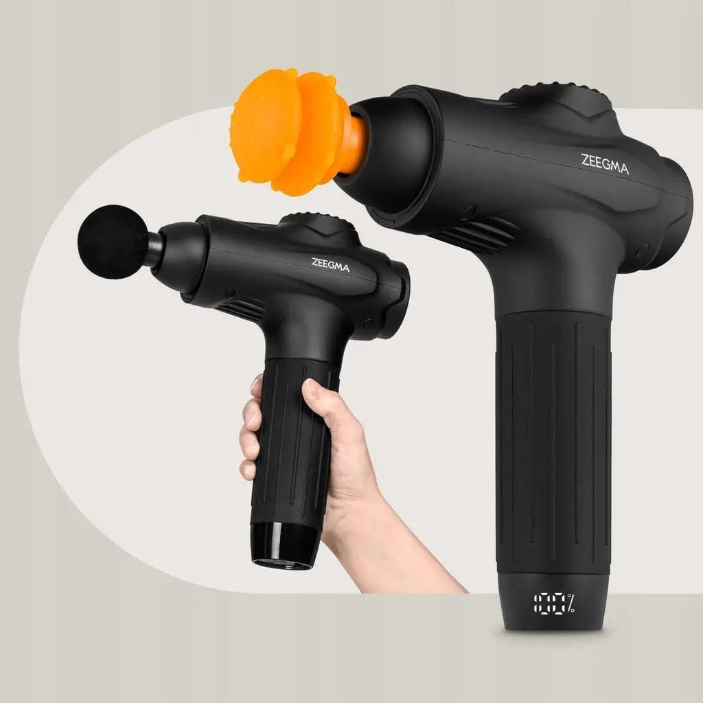 Массажный пистолет для тела Zeegma CURE 7 уровней 30 Вт - фото 5 Массажный пистолет для тела Zeegma CURE 7 уровней 30 Вт - фото 5