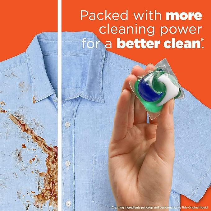 Капсули для прання Tide Pods Clean Breeze 57 капс. - фото 4 Капсули для прання Tide Pods Clean Breeze 57 капс. - фото 4