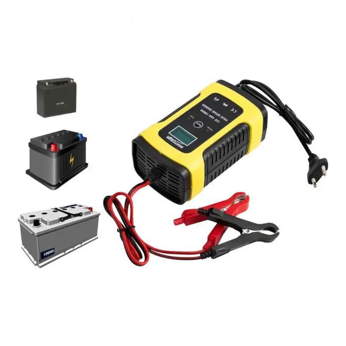 Зарядний пристрій Smart Charger 12V 6A для автомобільного акумулятора (ma181) - фото 2