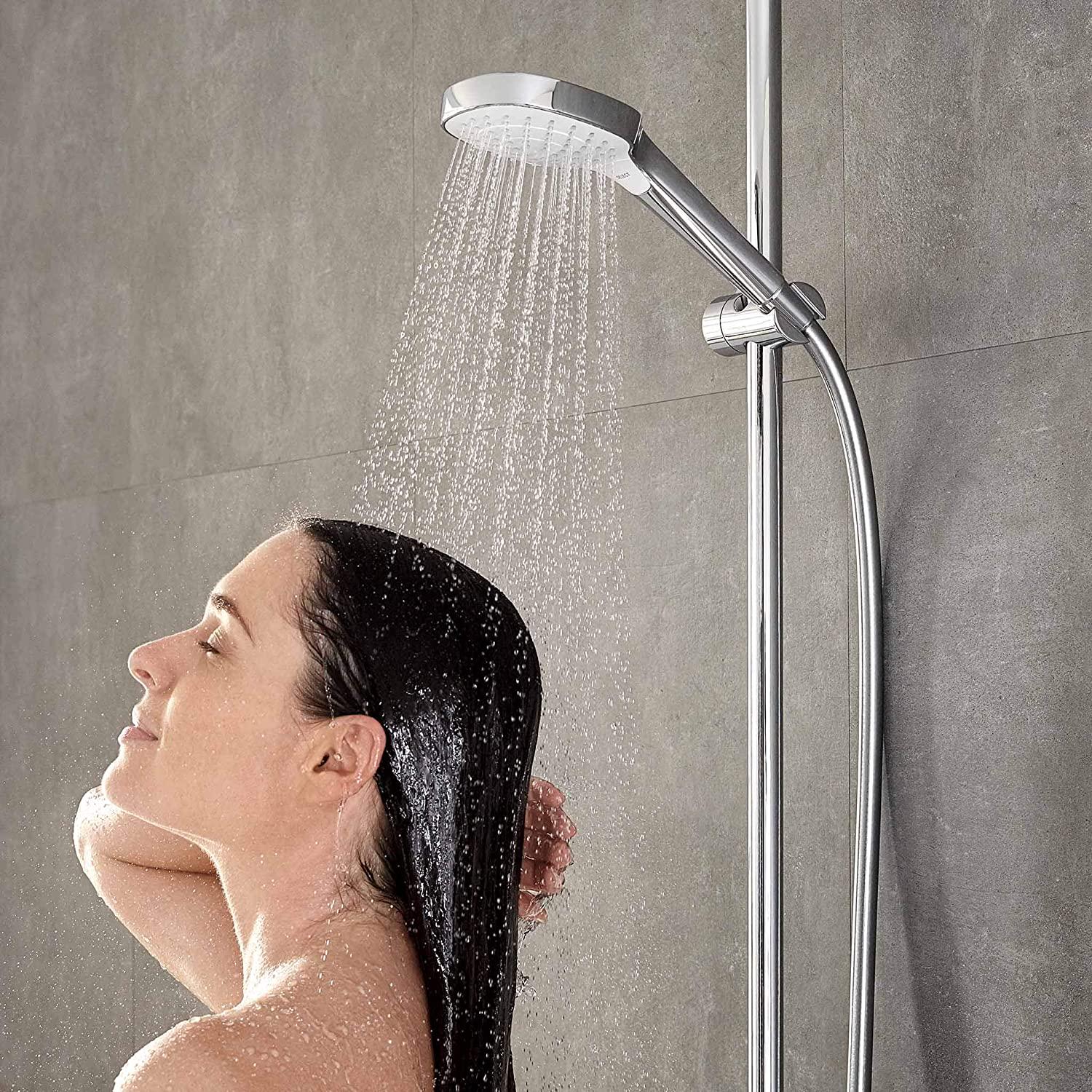 Душевая лейка Hansgrohe Croma 26812400 с кнопкой 110 мм Хром (122953) - фото 9