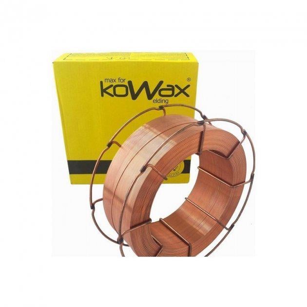 Дріт зварювальний Kowax 1,0 мм котушка 15 кг (KWX31015) Дріт зварювальний Kowax 1,0 мм котушка 15 кг (KWX31015)