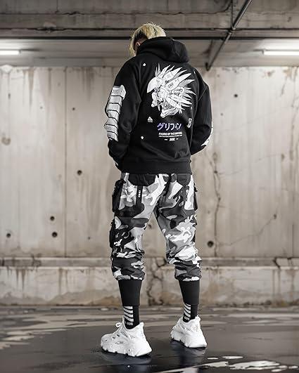 Худі чоловіче з принтом Pin-000-3034 XL Чорний (2702806466) - фото 6 Худі чоловіче з принтом Pin-000-3034 XL Чорний (2702806466) - фото 6