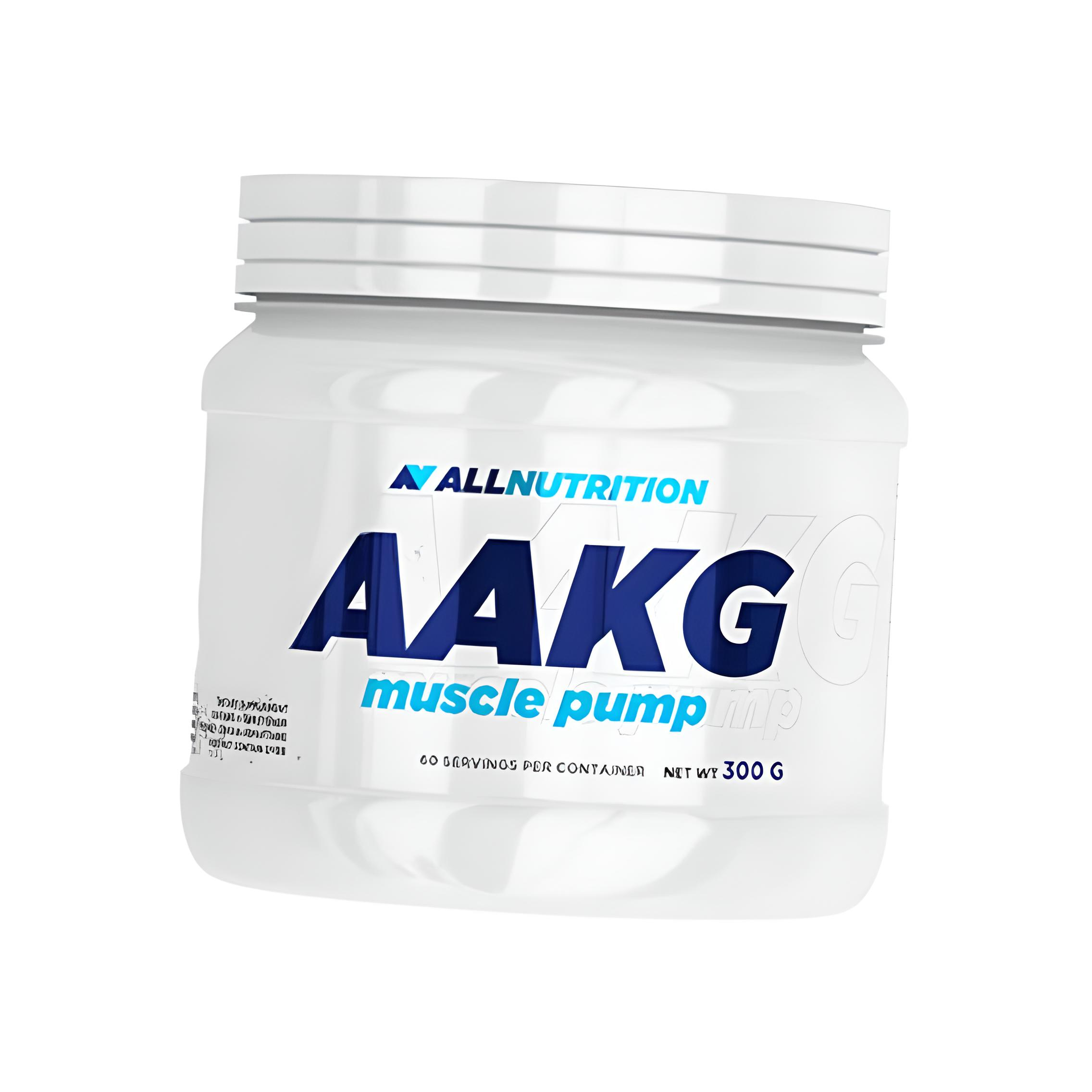 Аргинин для спорта All Nutrition AAKG Muscle Pump 300 г 60 порций Natural Аргинин для спорта All Nutrition AAKG Muscle Pump 300 г 60 порций Natural
