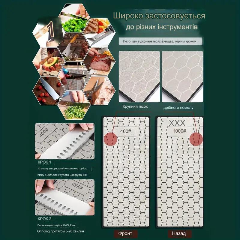 Точило для ножів алмазне 600 Grit (369810531) - фото 8 Точило для ножів алмазне 600 Grit (369810531) - фото 8