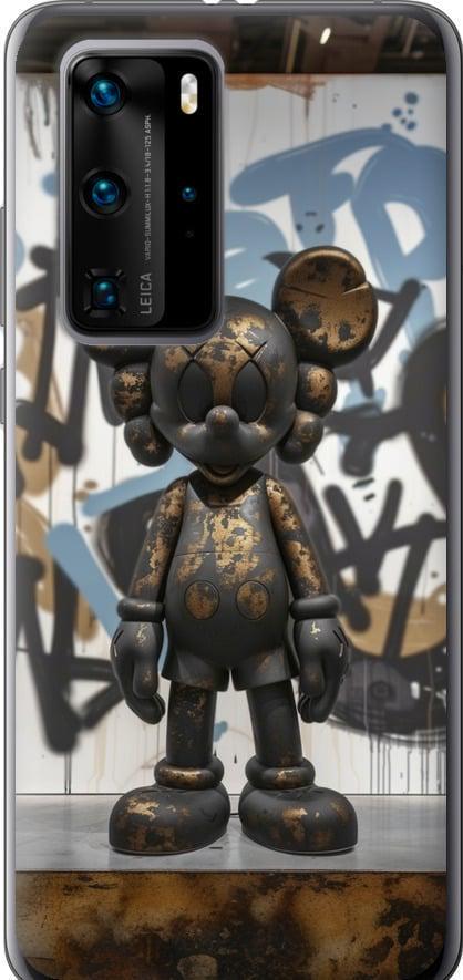 Чехол на Huawei P40 Pro Bronze kaws v2 (6098t-1839-42517)