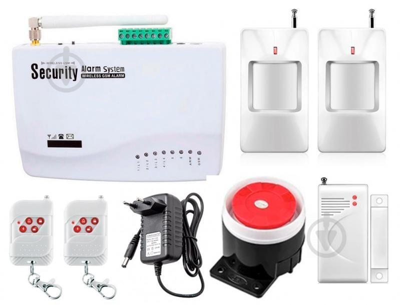 Комплект сигнализации GSM Alarm System G10  plus Белый (UUGJHFBBC6439VJF)