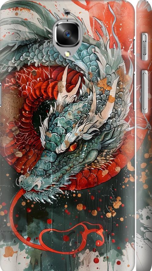 Чехол на OnePlus 3 Стихия огня (6101m-334-42517)