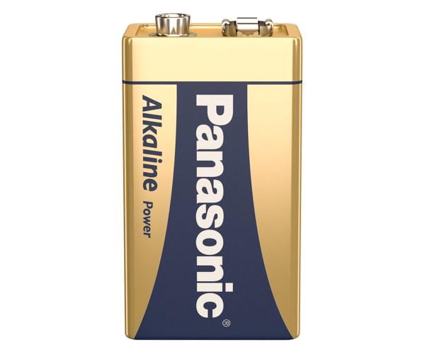 Батарейка Panasonic Alkaline Power 6LF22 9V Krona Gold/Blue