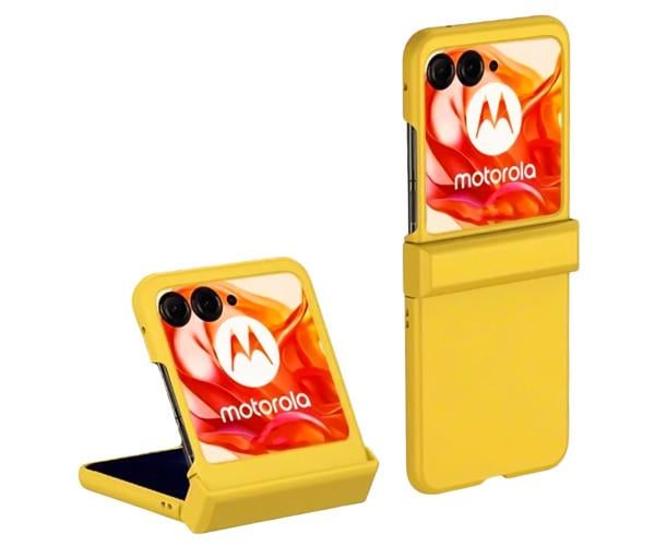 Чехол накладка Omeve Shockproof для Motorola Razr 50 Ultra / Razr+ 2024 Желтый Чехол накладка Omeve Shockproof для Motorola Razr 50 Ultra / Razr+ 2024 Желтый