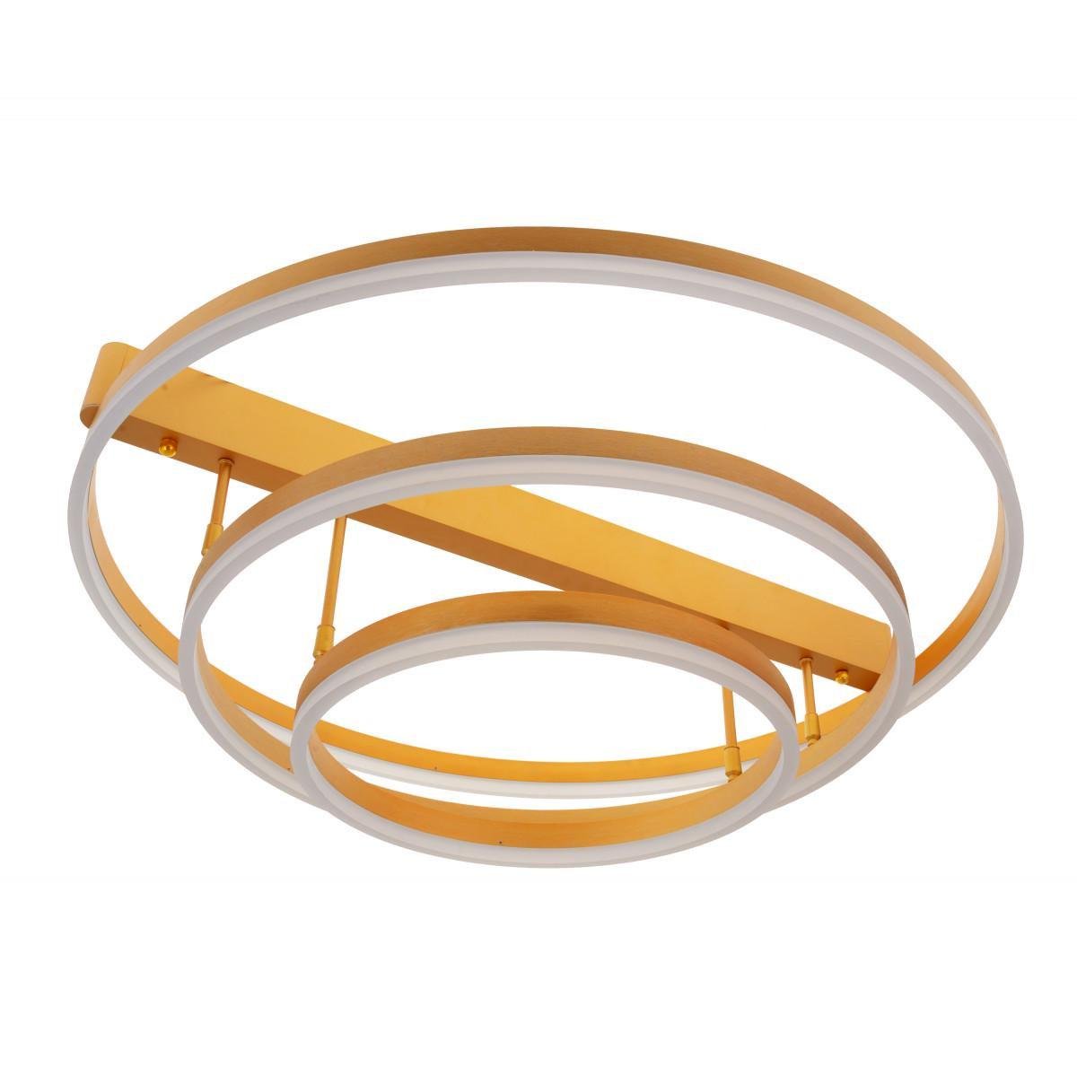 Светодиодная люстра с золотистым покрытием Brille BL-763C/3 116W G