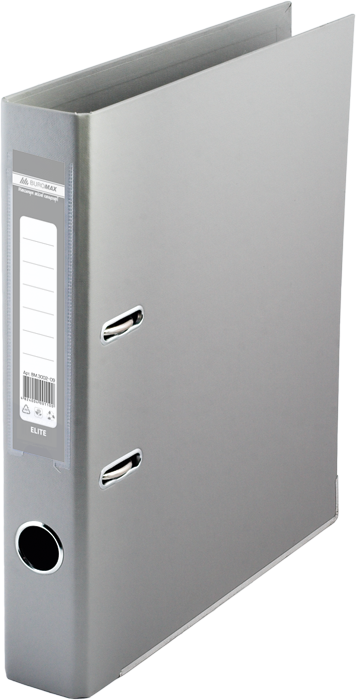 Реєстратор Buromax Elite BM,3002-09 А4 5 см Сірий (1/30/480) Реєстратор Buromax Elite BM,3002-09 А4 5 см Сірий (1/30/480)