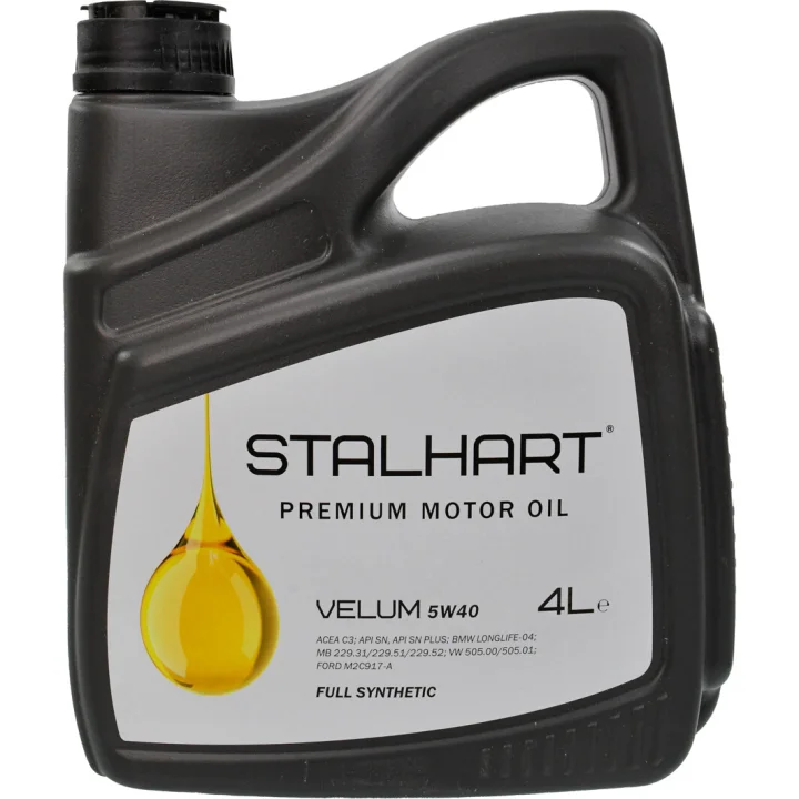 Моторное масло Stalhart Velum 5W-40 4 л (745230)