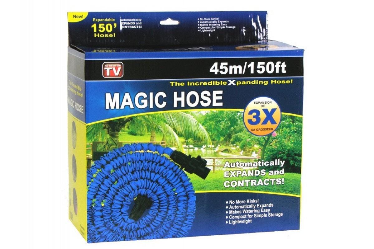 Шланг для полива Magic Hose с распылителем 45 м (17944981) - фото 2 Шланг для полива Magic Hose с распылителем 45 м (17944981) - фото 2