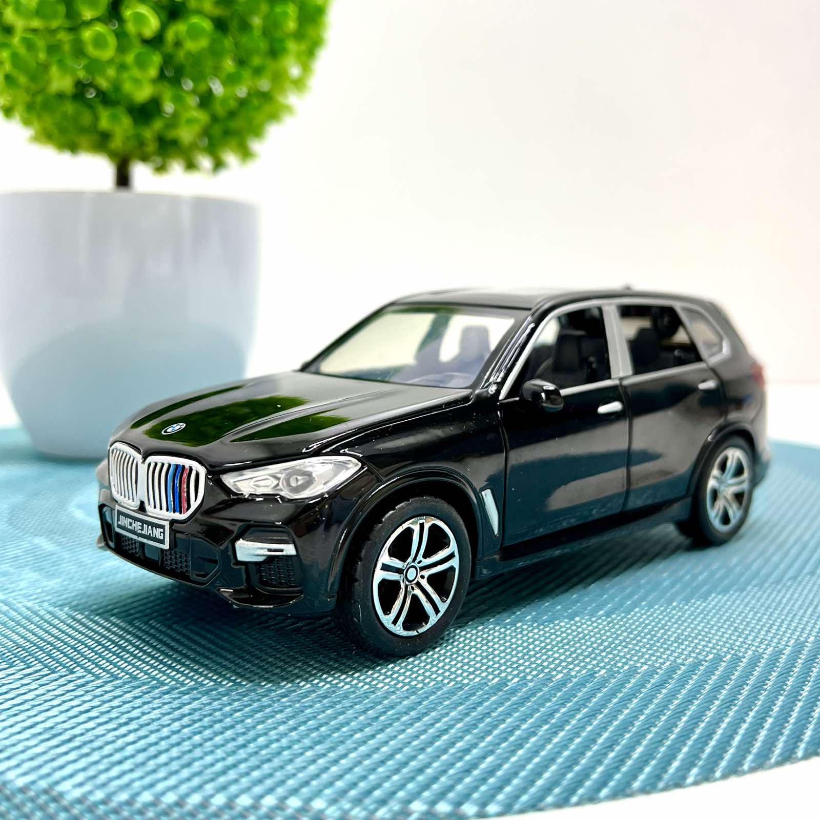 Машинка металева АвтоЕксперт ВМW х 5 1:32 світло/звук Чорний (36299)