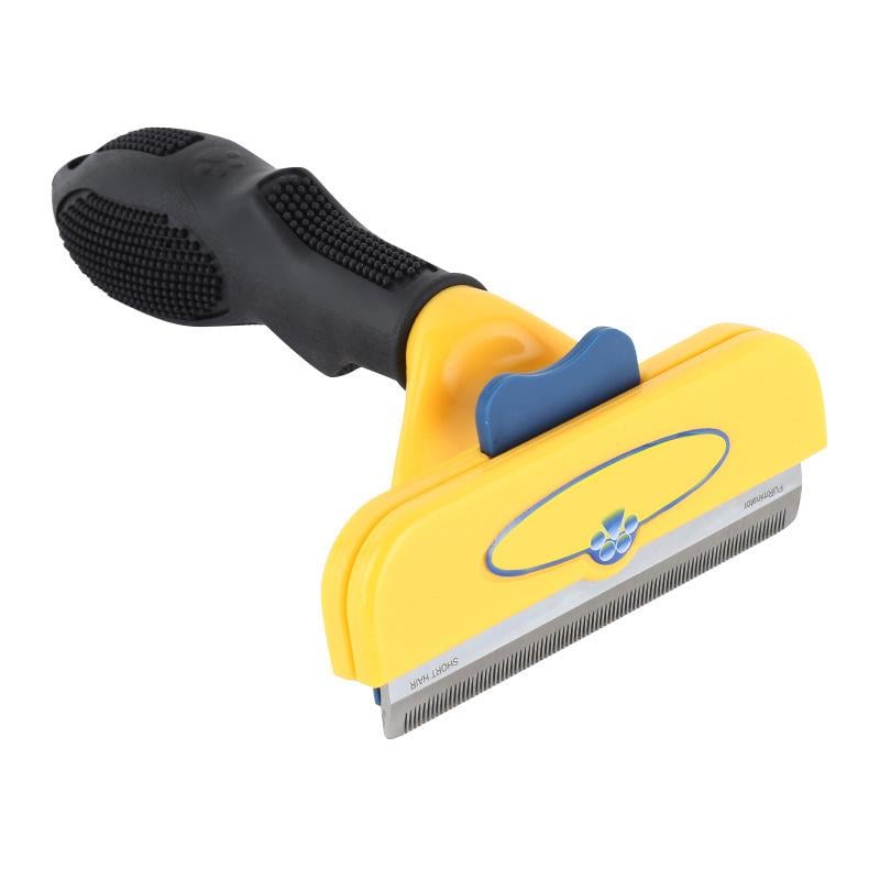 Щетка для вычесывания животных 6,8 см Желтый (401044) Щетка для вычесывания животных 6,8 см Желтый (401044)
