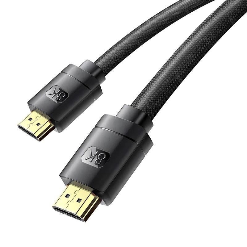 Кабель BASEUS High Definition HDMI-HDMI M/M v2.1 8K60Hz 4K120Hz 1 м Black (CAKGQ-J01)