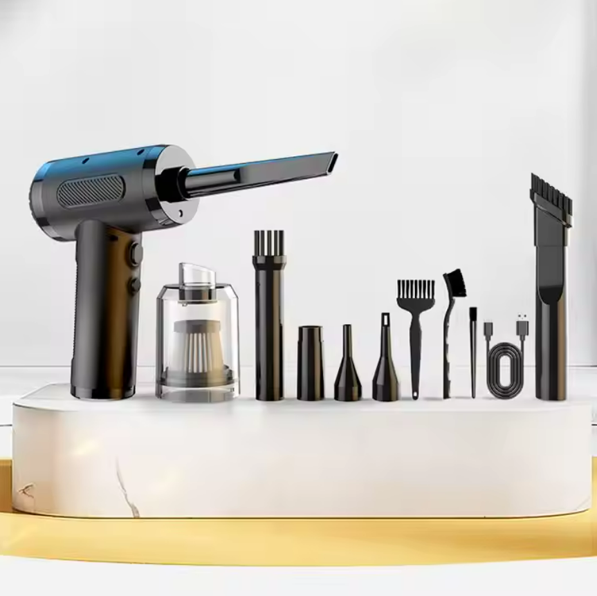 Пилосос бездротовий акумуляторний з стисненим повітрям для чищення клавіатури/ноутбука/кондиціонера/ПК 6000 мАг