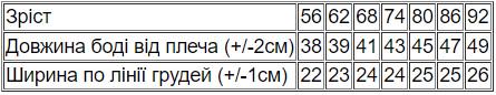 Боді ясельний для дівчинки Носи Своє 74 см Помаранчевий (5011-001-33-5-v18) - фото 2