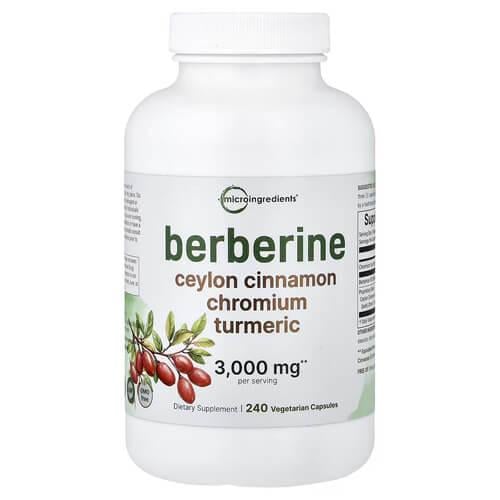 Берберин Micro Ingredients Berberine 240 капс. (MII-02373)