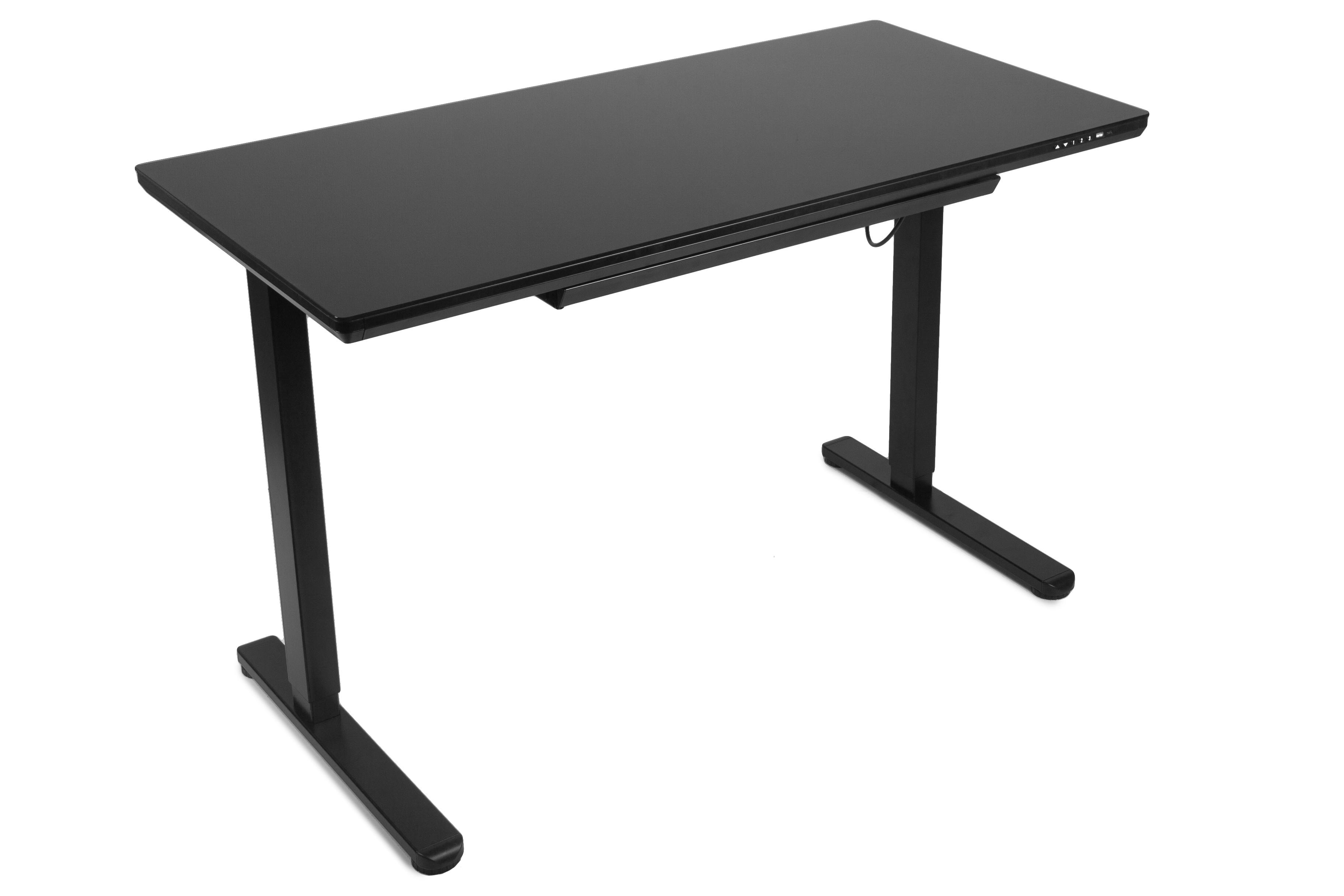 Стіл регульований Barsky StandUp black glass BST-11new 1200x600 мм (24597706) - фото 5 Стіл регульований Barsky StandUp black glass BST-11new 1200x600 мм (24597706) - фото 5