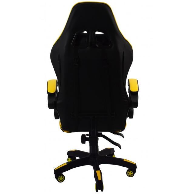 Кресло компьютерное офисное Bonro B-810 Желтый (42300052) - фото 7