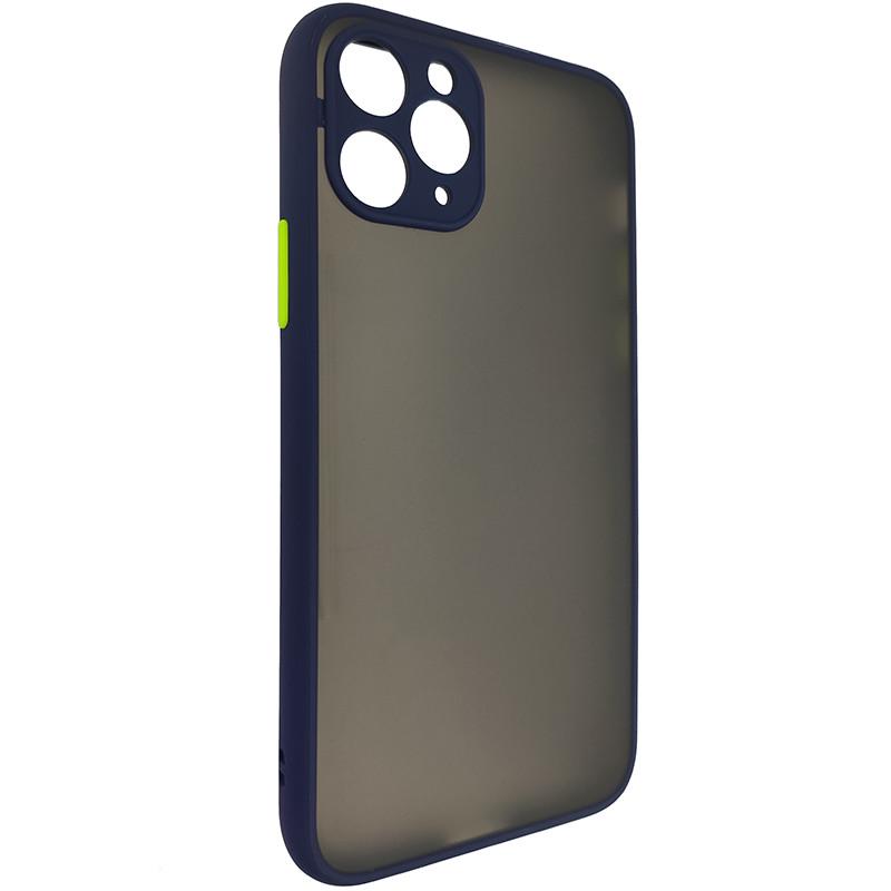 Чехол Totu Camera Protection для Apple iPhone 11 Pro Dark Blue (29caa1-3170)