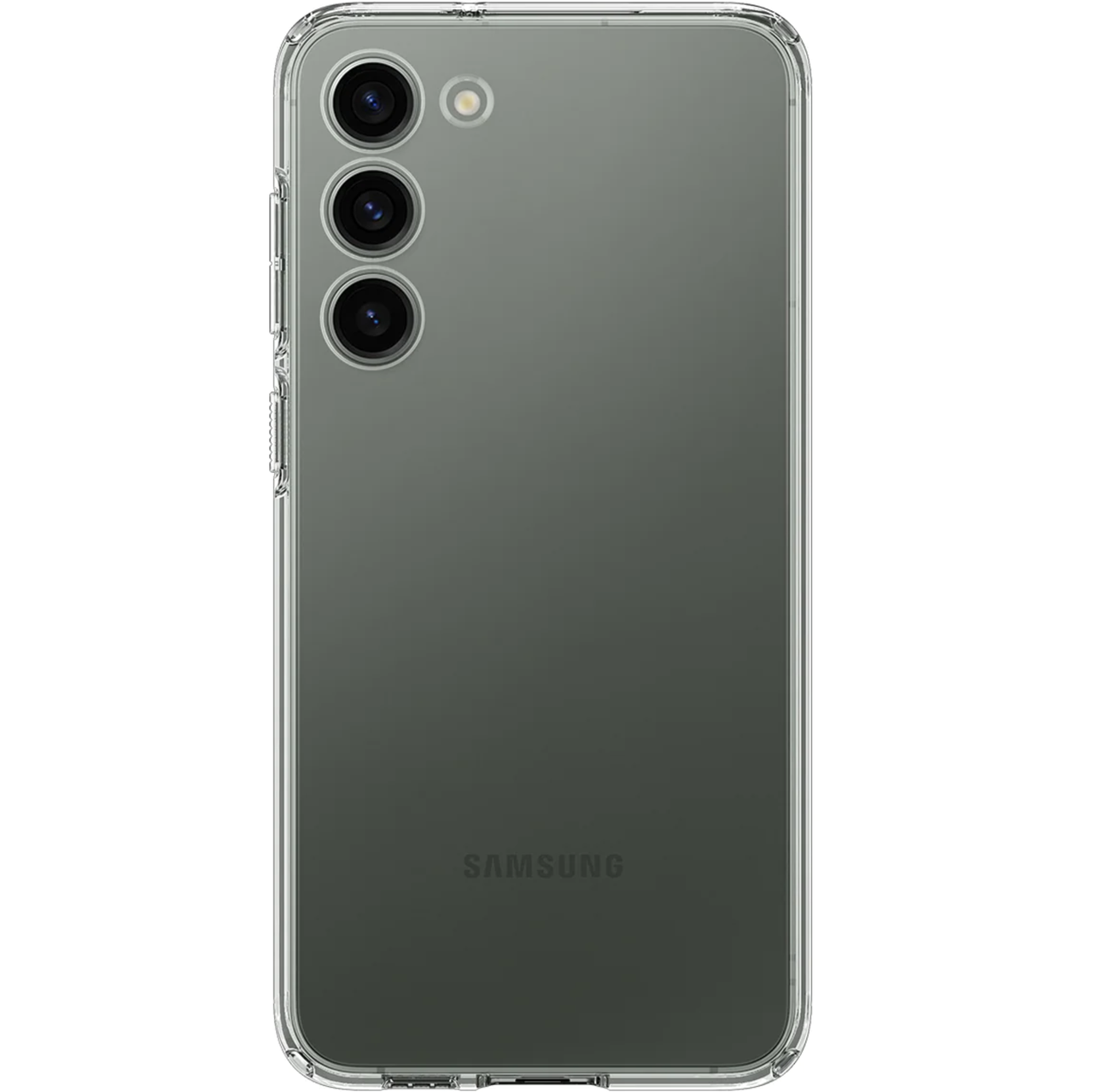 Чохол-накладка Spigen Crystal Case for Samsung S23, Crystal Clear (ACS05708) - фото 2