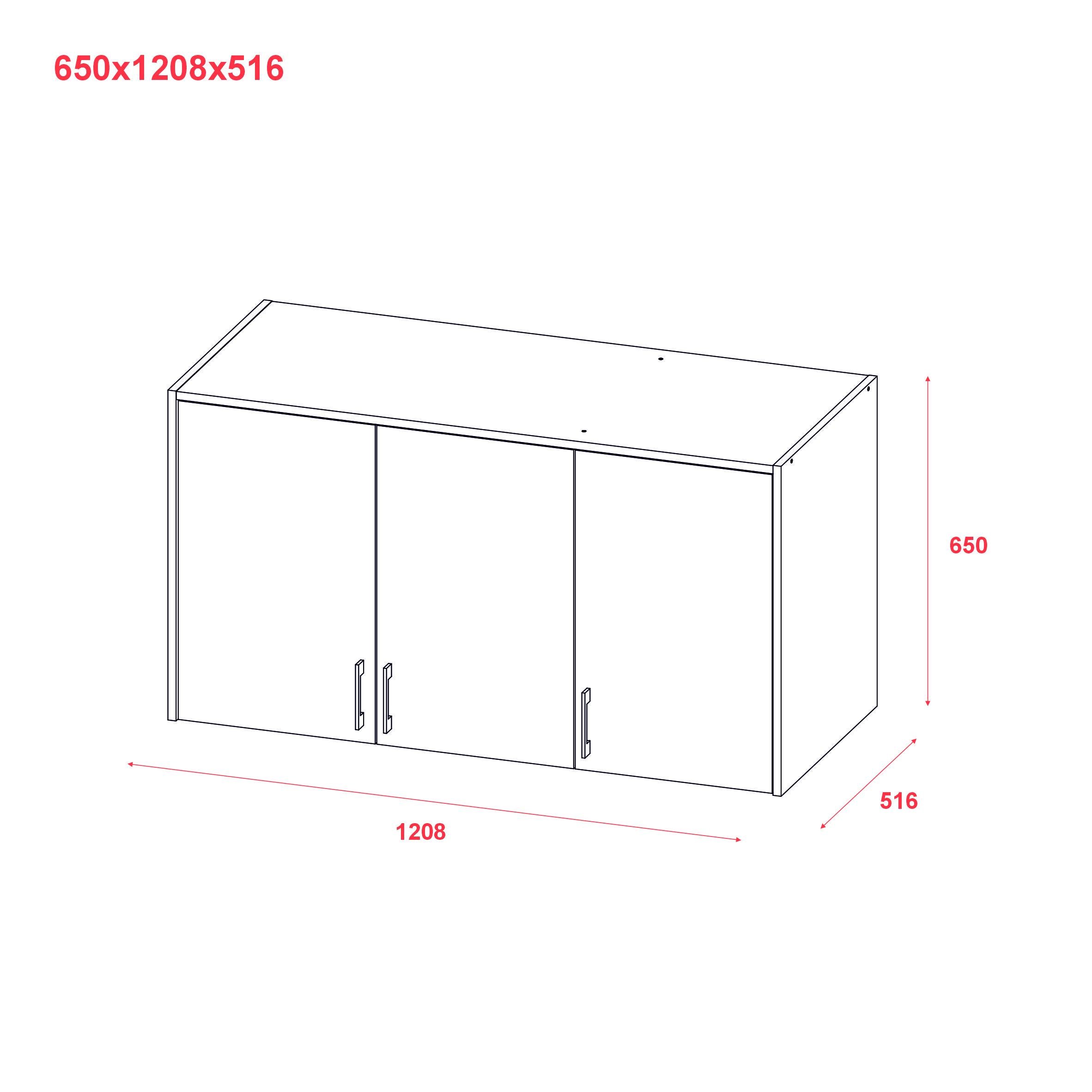 Антресоль висока Doros Ронді 3 ДСП 121х52х65 см Дуб Артізан/Графіт (41516182) - фото 8 Антресоль висока Doros Ронді 3 ДСП 121х52х65 см Дуб Артізан/Графіт (41516182) - фото 8