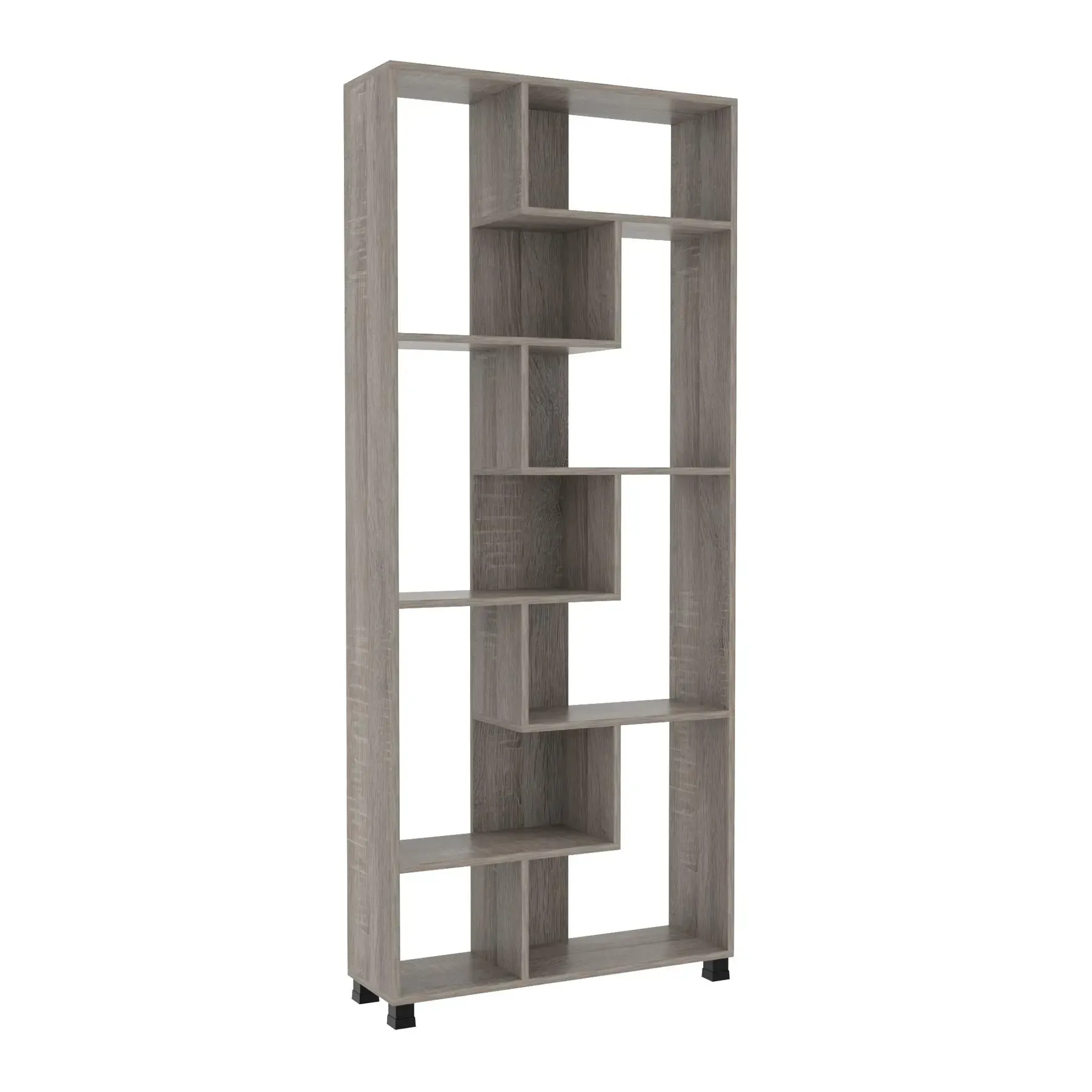 Стеллаж Kontinent OS-4 80х25х190 см Дуб Сонома Трюфель (85459018) - фото 1 Стеллаж Kontinent OS-4 80х25х190 см Дуб Сонома Трюфель (85459018) - фото 1